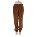 Gap Sweatpants - High Rise: Brown Activewear - Women's Size Medium