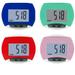 Multifunctional Pedometer Portable Running Pedometer Fitness Information Tool Sports Supplies Accessories for Man Woman (Blue)