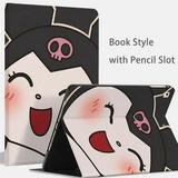 Sanrio Kuromi IPad Case For iPad Air 5 Case 2022 iPad Air 4 Case 2020 10.2 9th 8th Case for iPad Pro 11 12.9 Silicone Cover