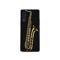 Classic-saxophone-notes-2 phone case for LG Velvet 5G for Women Men Gifts Soft silicone Style Shockproof - Classic-saxophone-notes-2 Case for LG Velvet 5G