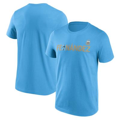 Argentinien Enzo Fernández T-Shirt mit Namen und Nummer, Grafik – Himmel – Herren Image