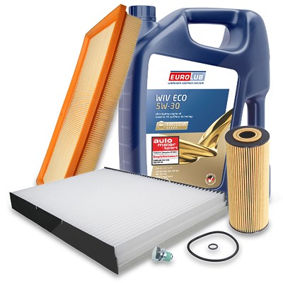 Bestprice Inspektionspaket Filtersatz SET A + 5l ÖL [Hersteller-Nr. 10493600] für Audi, Skoda, VW Image