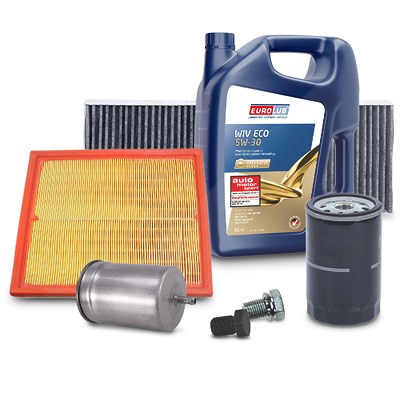 Bestprice Inspektionspaket Filtersatz SET B + 5l ÖL [Hersteller-Nr. 40197438] für Audi, VW Image
