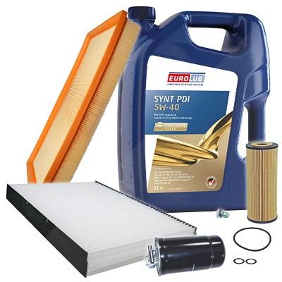 Bestprice Inspektionspaket Filtersatz SET B + 5l ÖL für Audi, Skoda, VW Image