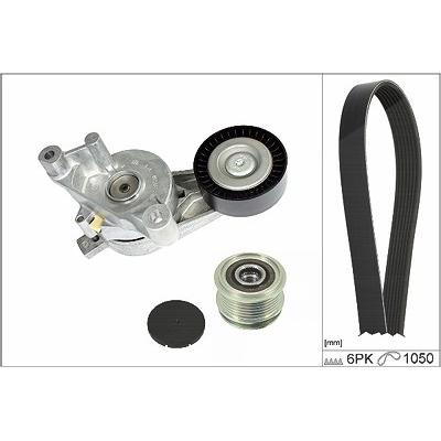 Schaeffler Ina Keilrippenriemensatz [Hersteller-Nr. 529046820] für Audi, Seat, Skoda, VW Image