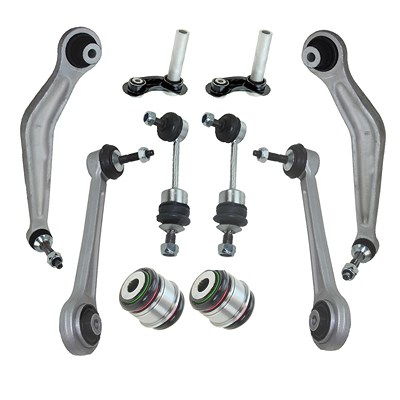 Atec Satz Querlenker Hinterachse komplett 10-teilig [Hersteller-Nr. 40581228] für BMW