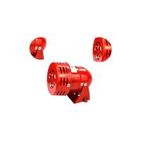 Trimec - Sirène alarme 220V puissante sirène extérieure alarme 120dB rouge moteur fil Sirne métal