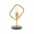 C-Création - Lampe à poser en métal et marbre OXFORD pour utilisation en intérieur - Style Art Déco