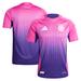 Men's adidas Pink Germany National Team 2024 Away Authentic Jersey