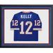 Jim Kelly Buffalo Bills Autographed Mitchell & Ness Blue Authentic Jersey with "HOF 02" Inscription