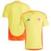 Men's adidas Yellow Colombia National Team 2024 Home Replica Jersey