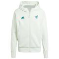 Men's adidas Green Mexico National Team 2024 Travel AEROREADY Raglan Full-Zip Hoodie