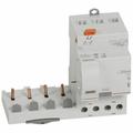 Bloc différentiel adaptable à vis DX³ pour disjoncteur 1 module par pôle 4P 400 V type AC 63 A 300 mA LEGRAND 410512