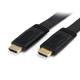 StarTech.com 5m Flat High Speed HDMI® Cable with Ethernet - Ultra HD 4