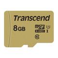 Transcend microSD Card SDHC 500S 8GB