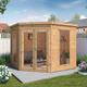 8' x 8' (3.6x2.8m) Mercia Premier Corner Wooden Summer House