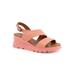 Women's Gianna Sling Back Sandal by Bueno in Pink (Size 36 M)