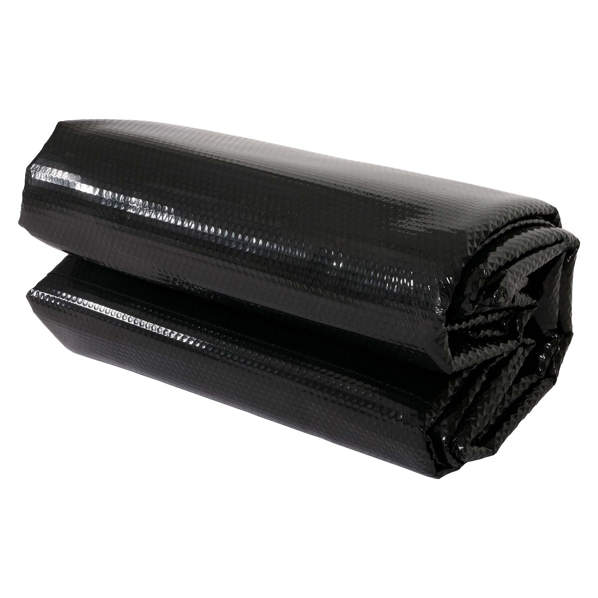 Mendler Pool-Abdeckung Wärmeplane Abdeckplane Solarplane Solarabdeckung, Stärke: 400 µm ~ rechteckig 10x5m schwarz Image