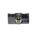 Coach Leather Clutch: Patent Black Solid Bags