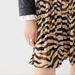 J. Crew Skirts | J. Crew Satin Featherweight Mini Skirt Women's Size 2 Brown Zebra Stripe Print | Color: Brown/Tan | Size: 2