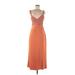 A.L.C. Casual Dress - Maxi: Orange Dresses - New - Women's Size 8