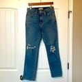 Madewell Jeans | Madewell Roadtripper Slim Boyfriend Jeans Size 26 | Color: Blue | Size: 26