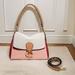 Coach Bags | Coach May Shoulder Bag Crossbody | Leather Brass Blush Multi Colorblock | 4613 | Color: Pink/White | Size: Os