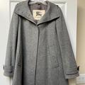 Burberry Jackets & Coats | Burberry Wool Coat | Color: Gray | Size: 6