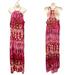 Anthropologie Dresses | Anthropologie Staring At Stars Maxi Dress Sz Lg | Color: Pink/Red | Size: L