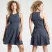 Athleta Dresses | Athleta Santorini Thera Printed Dress In Allure Navy Size Xlt | Color: Black/Blue | Size: Xlt