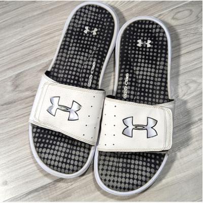 Under Armour Shoes | Under Armour Ignite Men's Sport Slides Size 11 | Color: White | Size: 11