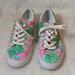 Lilly Pulitzer Shoes | Lilly Pulitzer Abigail Sneaker Sz 10m | Color: Blue/Pink | Size: 10