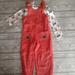 Disney Matching Sets | 10/$40 Disney Jr. Minnie Mouse Girls Overalls Outfit | Color: Red/White | Size: 5tg