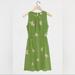 Anthropologie Dresses | Anthropologie Girls From Savoy Nova Silk Mini Dress | Size Four | Color: Green/Tan | Size: 4