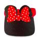 Disney Accessories | Disney Park Minnie Mouse Visor | Color: Black/Red | Size: Os