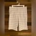 Nike Shorts | Nike Golf Men's Tour Performance Flat Front Golf Shorts Plaid Size 32 White Gray | Color: Gray/White | Size: 32