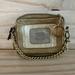 Coach Bags | Coach Factory Small Change Purse W/Gold Chain, | Color: Gold/Gray | Size: Os
