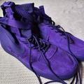 Nike Shoes | Nike Air Force 1 Suede Purple Court Shoes | Color: Purple | Size: 16