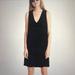 Madewell Dresses | Madewell Heather Button-Front Tank Top Dress. Size Extra Small | Color: Black | Size: Xs