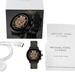 Michael Kors Accessories | Michael Kors Women's Access Mkgo Swarovski Silicone Smartwatch | Color: Black/Gold | Size: Os