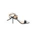 MICHAEL Michael Kors Heels: Black Solid Shoes - Women's Size 9 - Open Toe