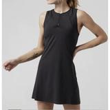 Athleta Dresses | Athleta Xs Black Dress Ace Tennis Dress Sleeveless Athletic | Color: Black | Size: Xs