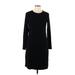 Old Navy Casual Dress - Sheath: Black Solid Dresses - Women's Size Large