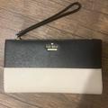 Kate Spade Bags | Black And Tan Kate Spade Clutch Wallet | Color: Black/Tan | Size: Os