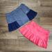 Nike Skirts | Lot 2 Nike & Head Tennis Skirt Skorts Women Size Medium Pickleball Golf | Color: Blue/Pink | Size: M