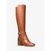 Michael Kors Shoes | Michael Kors Outlet Carmen Leather Riding Boot 11 Luggage New | Color: Brown | Size: 11