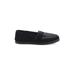 TOMS Flats: Black Print Shoes - Women's Size 9 1/2 - Almond Toe