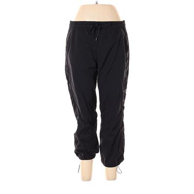 Eddie Bauer Casual Pants - High Rise: Black Bottoms - Women's Size Large