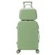 DNZOGW Travel Suitcase Simple Suitcase Women's Multifunctional Trolley Case Universal Wheels Female Suitcase Password Box Suitcase Trolley Case (Color : Green, Size : A)