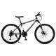TiLLOw Man AND Woman 21 Speed 700C Wheels Mountain Bike Adult Bike Hard Tail Mountain Bike Shock Absorbing Front Fork Aluminum Wheel (Color : Black white, Size : 26-IN_SPOKED HUB)